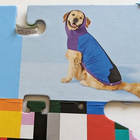 NWT Dog  Color block Lego Sweatshirt Medium - Picture 5 of 6
